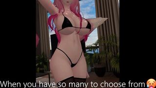 Vtuber feeling lewd and horney which look will she fuck you in?