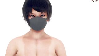 Huge Tits Futanari Girl Dancing Full Nude (3D HENTAI)