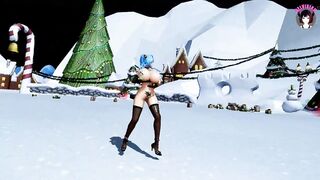 Sexy Girl Huge Tits Dancing Nude (3D HENTAI)