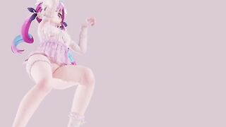 Sexy Teen Dance - Bottom Camera Angle (3D HENTAI)