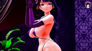 Genshin Impact - Raiden - Big Ass Sexy Dance + Sex (3D HENTAI)