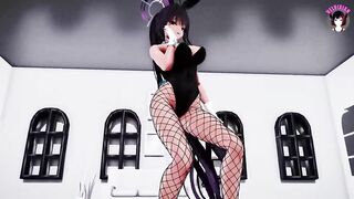 Big Tits Sexy Bunny Girl Dancing Lamb In Mesh tights (3D HENTAI)