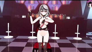 Full Nude Cute Teen Dancing Showing Tits (3D HENTAI)