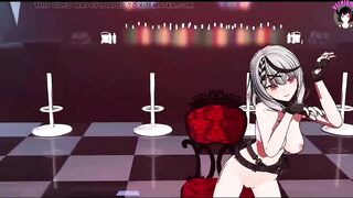Full Nude Cute Teen Dancing Showing Tits (3D HENTAI)