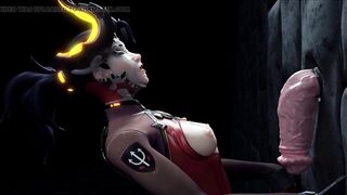 Tiaz-3DX Intense ride delicious perfect tight pussy swallowing huge cock hardcore hot sweet pleasure intense tasty bouncing butt