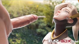 Tiaz-3DX Mercy Delicious hot sperm bath intense pleasure hardcore delicious hot ass thirsty for big cocks and cum intense anal