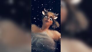 Snap chat fuck a cute deer with orgasm. First BWC