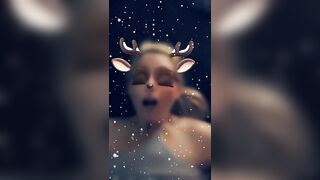 Snap chat fuck a cute deer with orgasm. First BWC