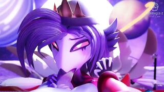 Octavia SWALLOWING her Step daddy Stolas's CUM (Helluva Boss) | Merengue Z