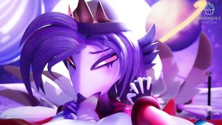 Octavia SWALLOWING her Step daddy Stolas's CUM (Helluva Boss) | Merengue Z