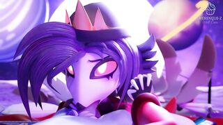 Octavia SWALLOWING her Step daddy Stolas's CUM (Helluva Boss) | Merengue Z