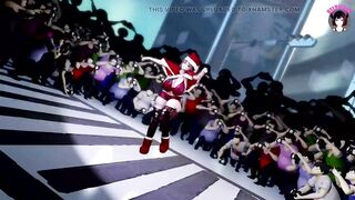 Gigantic Tits Teen Dancing - Sexy Boobs Physics (3D HENTAI)