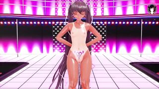 Sexy Tanned Teen Dancing Full Nude (3D HENTAI)