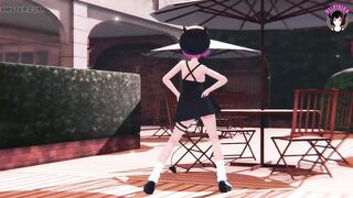 Cute Teen Dancing - Public Nudity (3D HENTAI)