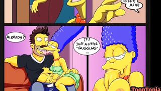 Marge Engaña a Homero con otro Hombre