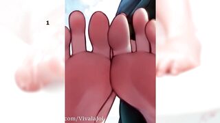 Hentai Feet Jerk Off Challenge - Hard Mode - *FREE* (Links are in the description)