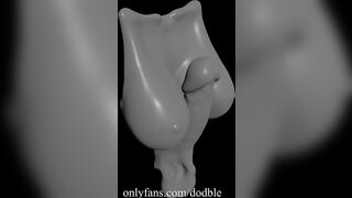 Virtual Titsjob - 3D animation - DODBLE