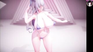 Shinano Huge Tits Cat Girl Dancing + Ready To Fuck