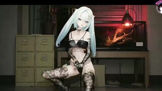 Very Hot Teen In Sexy Lingerie Dancing (3D HENTAI)