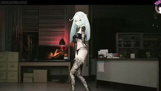 Very Hot Teen In Sexy Lingerie Dancing (3D HENTAI)