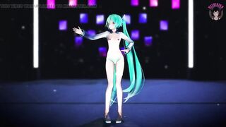 Sexy Teen Miku - Dancing Me!me!me! in Cute Panties