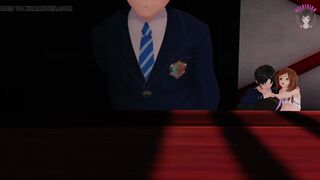 My Friend's Girlfriend Give Me Blowjob - Sexy Threesome & Friend Cuckold