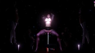 Hot Asian Girl Fucking By Dildo Machine - Multiple Girls (3D HENTAI)