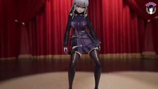 School Teen With Big Ass Dancing In Sexy Pantyhose - Showing Pussy (3D HENTAI)