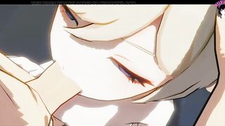 Genshin Impact - Barbara - Your Slave - Sexy Blowjob + Tits Fucking (Part 1) (3D HENTAI)
