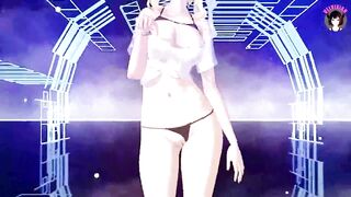 Genshin Impact - Lumine - Cute Dance In Sexy Black Panties + Sex Scenes (3D HENTAI)