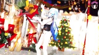 Sexy Teen Elf - Dancing With Cute White Panties + Gradual Undressing (3D HENTAI)