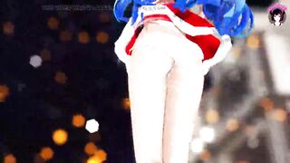 Sexy Teen Elf - Dancing With Cute White Panties + Gradual Undressing (3D HENTAI)