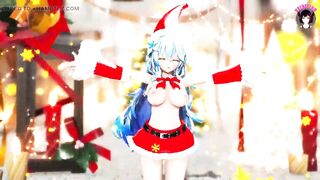 Sexy Teen Elf - Dancing With Cute White Panties + Gradual Undressing (3D HENTAI)