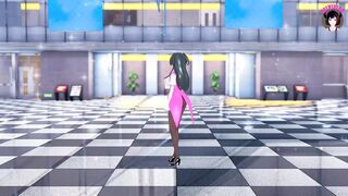 Big Tits Teen Dancing In Sexy Pantyhose + Gradual Undressing (3D HENTAI)