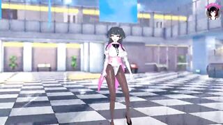 Big Tits Teen Dancing In Sexy Pantyhose + Gradual Undressing (3D HENTAI)