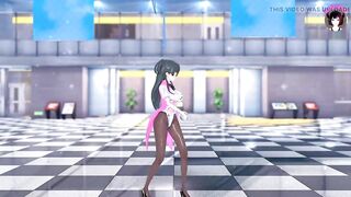 Big Tits Teen Dancing In Sexy Pantyhose + Gradual Undressing (3D HENTAI)