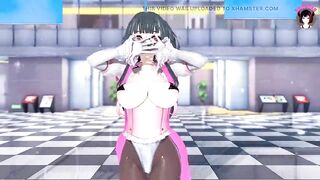 Big Tits Teen Dancing In Sexy Pantyhose + Gradual Undressing (3D HENTAI)