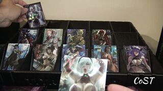 Sexy Anime and hentai Card Box Opening. Goddess Story TCG Collector Cards