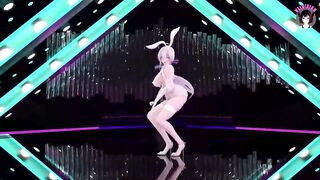 Sexy Thick Bunny Girl Dancing + Sex With Insect (3D HENTAI)