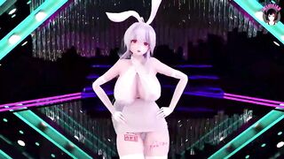 Sexy Thick Bunny Girl Dancing + Sex With Insect (3D HENTAI)