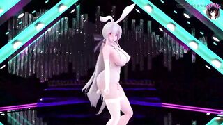 Sexy Thick Bunny Girl Dancing + Sex With Insect (3D HENTAI)
