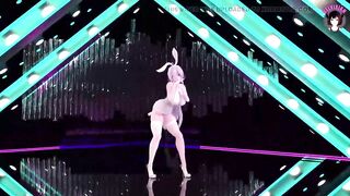 Sexy Thick Bunny Girl Dancing + Sex With Insect (3D HENTAI)