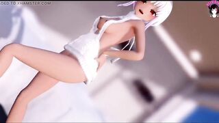 Sexy Nude Teen Dancing In Sweater (Attention) (3D HENTAI)