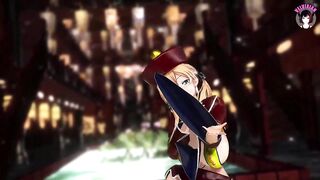 Very Thick Teen With Huge Tits Dancing + Gradual Undressing (3D HENTAI)