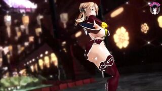 Very Thick Teen With Huge Tits Dancing + Gradual Undressing (3D HENTAI)