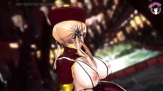 Very Thick Teen With Huge Tits Dancing + Gradual Undressing (3D HENTAI)