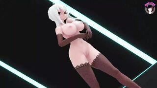 Haku - Sexy Dance Full Nude In Hot Stockings (3D HENTAI)