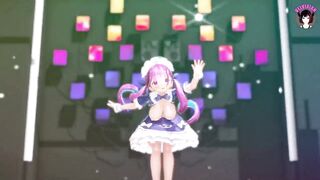 Rendi - Cute Teen With Big Tits Dancing + Gradual Undressing (3D HENTAI)