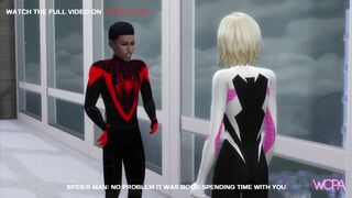 SPIDER GWEN BETRAYING SPIDER-MAN - HE FOLLOWS AND SPYS