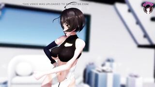 Balti - Sexy Dance + Gradual Undressing (3D HENTAI)